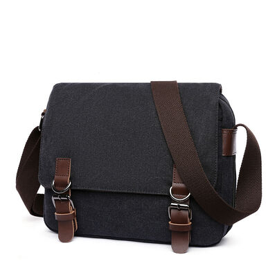 Vintage Custom Messenger Bag Canvas Casual Crossbody Shoulder