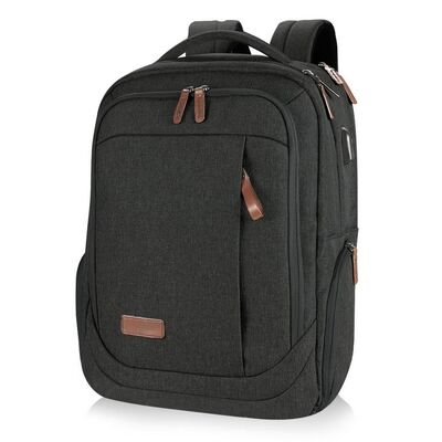 Waterproof 15.6 Inch Custom Business Backpack USB Charging Port Commuter Laptop