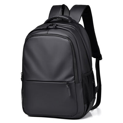 Practical 20L Business Laptop Backpack Luggage Strap PU Coated Private Label