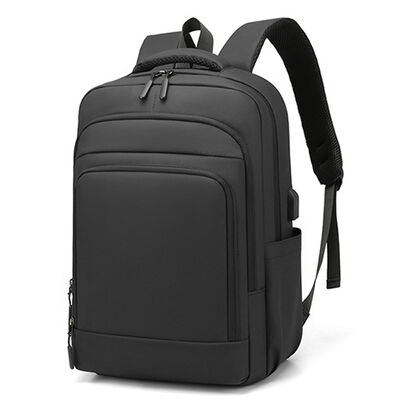 Multi Compartment Laptop Backpack Weatherproof 25L 600D Oxford