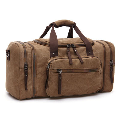 Heavy Duty Custom Duffel Bag Canvas Travel 40L Water Resistant