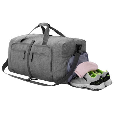 Foldable Gym Bag 65L Travel Duffel Water Resistant Outdoor Gear