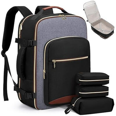 Ultra Capacity Suitcase Style Custom Travel Backpack Laptop Carry On Bag