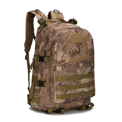 3 Layer Custom Tactical Backpack Large Multi Compartment MOLLE Pack
