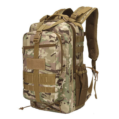 Front 3D Pouch Center Strap Custom Tactical Backpack Outdoor Rucksack