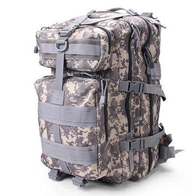 Compact Dual Main Compartment Custom Tactical Backpack 3D Pouch Bag
