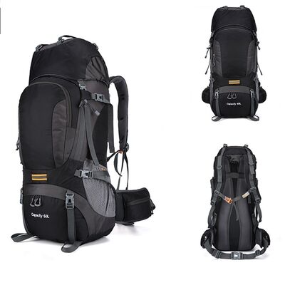 Wilderness Camping Pack Custom Hiking Backpack Rugged Outdoor Trekking
