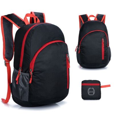Crescent Pocket Custom Lightweight Backpack Layering Folding Travel