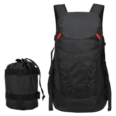 Daisy Chain Sternum Strap Folding Hiking Backpack 36L Water Resistant