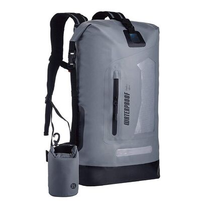 Water Resistant Roll Top Dry Bag Backpack Honeycomb Carrying System