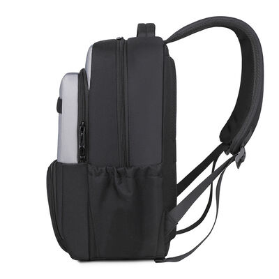 Minimalist Laptop Backpack 600D Oxford Rucksack Slim Commuter Bag