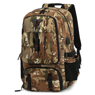 40L Custom Travel Backpack Dedicated Shoe Compartment Water Resistant