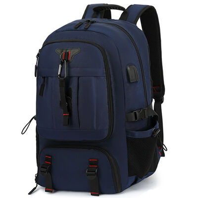 40L Custom Travel Backpack Dedicated Shoe Compartment Water Resistant