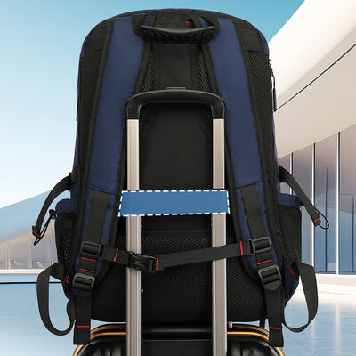 40L Custom Travel Backpack Dedicated Shoe Compartment Water Resistant