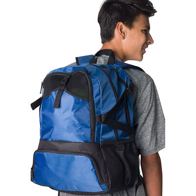 Soccer Custom Sports Backpack 50L Laptop Sleeve and Shoe Compartment