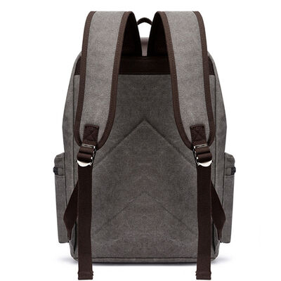 Vintage Custom Canvas Backpack Laptop Retro Travel School College Bookbag