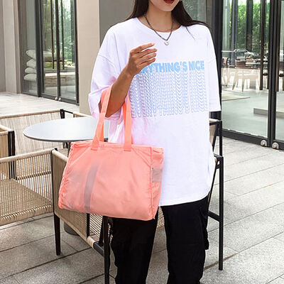 2 in 1 Custom Lightweight Backpack Packable Convertible Tote Bag Hiking