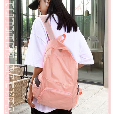 2 in 1 Custom Lightweight Backpack Packable Convertible Tote Bag Hiking