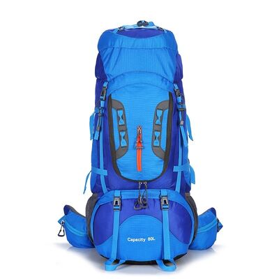 80L Large Capacity Custom Hiking Backpack Camping Rucksack Outdoor