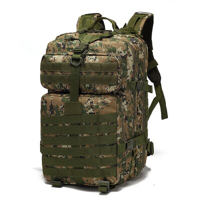 45L Custom Tactical Backpack Heavy Duty Assault Pack MOLLE Rucksack for Hiking