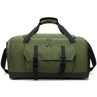 Waterproof Custom Duffel Bag 56L Gym with Shoe Compartment Water Resistant