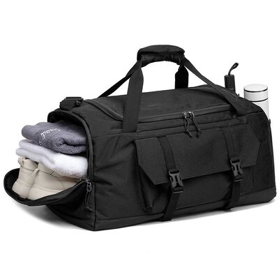 Waterproof Custom Duffel Bag 56L Gym with Shoe Compartment Water Resistant