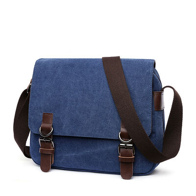 Vintage Custom Messenger Bag Canvas Casual Crossbody Shoulder