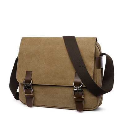Vintage Custom Messenger Bag Canvas Casual Crossbody Shoulder