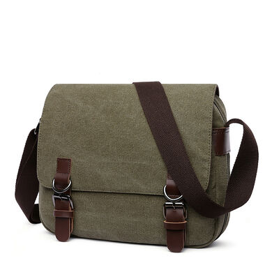 Vintage Custom Messenger Bag Canvas Casual Crossbody Shoulder