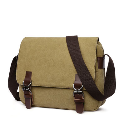 Vintage Custom Messenger Bag Canvas Casual Crossbody Shoulder