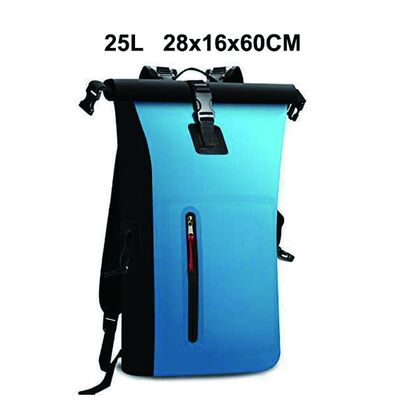 IPX6 Waterproof Custom Dry Bag 25L Roll Top Floating Rucksack