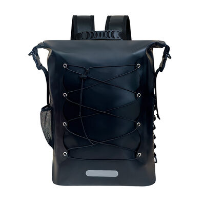 Waterproof Roll Top Custom Dry Bag with Bungee Cord Storage 20L