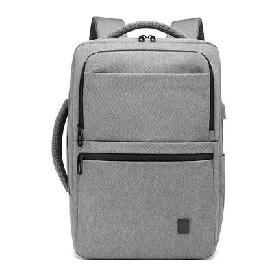 Multi Functional Business Travel Backpack Briefcase 25L 600D Oxford