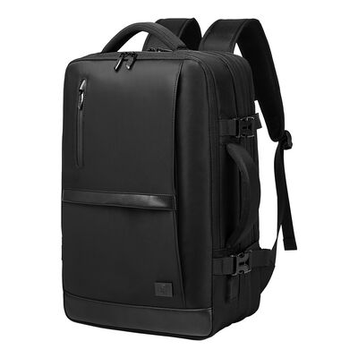 Expandable Luggage Style 22L 37L Business Travel Backpack 600D Oxford