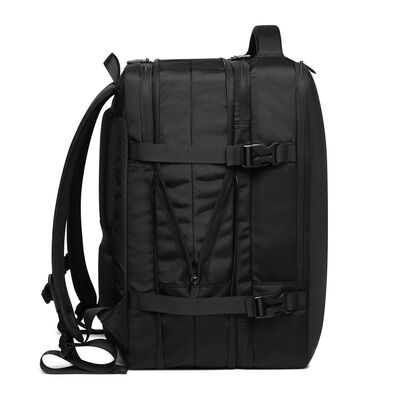 Suitcase Design Expandable Business Travel Backpack 22L 37L 600D Oxford
