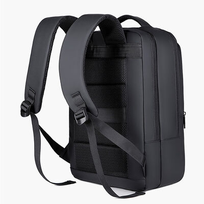 15L 600D Oxford Slim Minimalist Business Laptop Backpack USB Charging Port