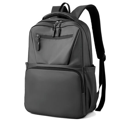 Multi Pocket Business Laptop Backpack 20L PU Coated Zipper Closure Private Label