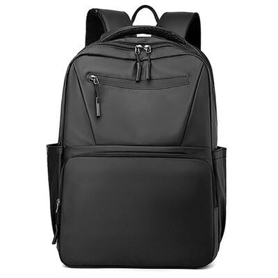 Multi Pocket Business Laptop Backpack 20L PU Coated Zipper Closure Private Label