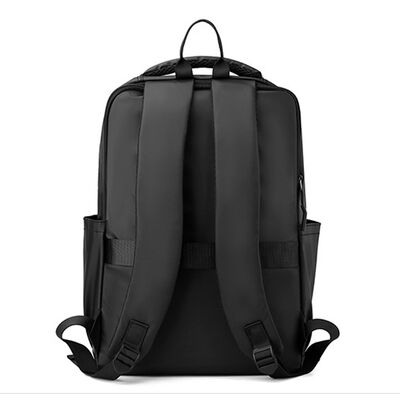 Multi Pocket Business Laptop Backpack 20L PU Coated Zipper Closure Private Label