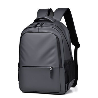Practical 20L Business Laptop Backpack Luggage Strap PU Coated Private Label