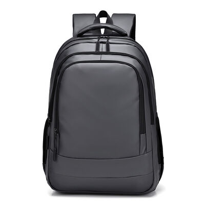 Tiered Compartment 20L PU Coated Business Laptop Backpack ODM
