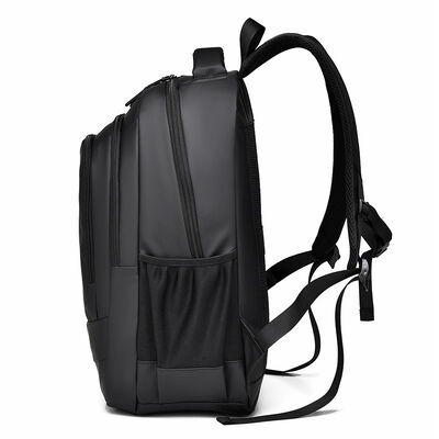 Tiered Compartment 20L PU Coated Business Laptop Backpack ODM