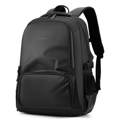 Heavy Cargo 30L PU Coated Business Laptop Backpack Private Label