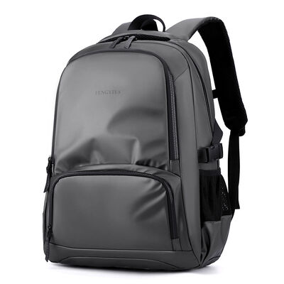Heavy Cargo 30L PU Coated Business Laptop Backpack Private Label