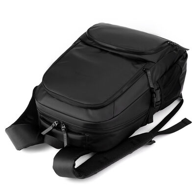 Heavy Cargo 30L PU Coated Business Laptop Backpack Private Label