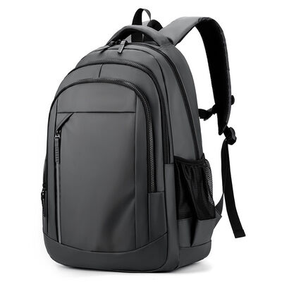 Reflective Safety 30L PU Coated Business Laptop Backpack Luggage Strap ODM