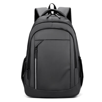 Reflective Safety 30L PU Coated Business Laptop Backpack Luggage Strap ODM