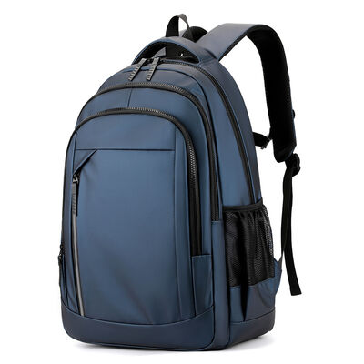 Reflective Safety 30L PU Coated Business Laptop Backpack Luggage Strap ODM