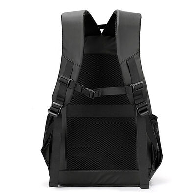 Reflective Safety 30L PU Coated Business Laptop Backpack Luggage Strap ODM