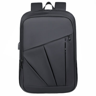 Modern Custom Business Backpack Geometric Laptop Daypack 15L